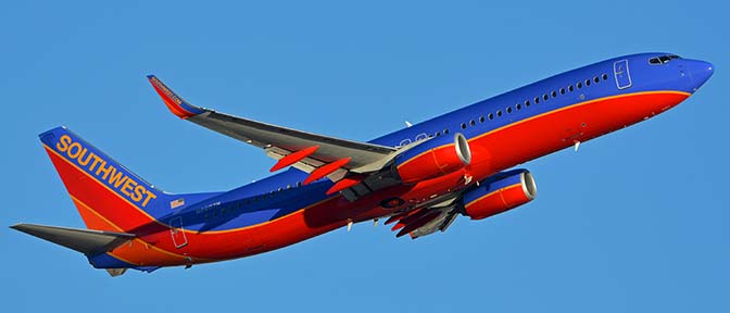 Southwest Boeing 737-8H4 N8607M, Phoenix Sky Harbor, November 11, 2017